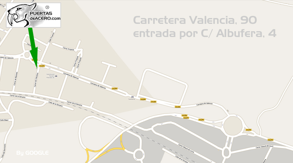 mapa de como llegar