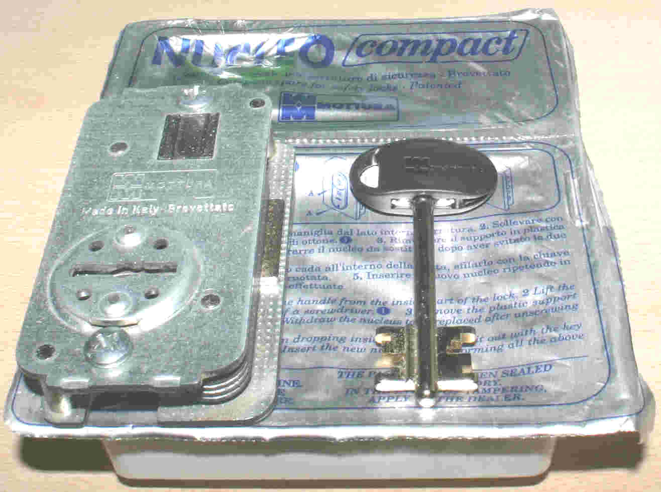 Codigo de llaves para puerta Modelo Basic1 GORJAS de 2 vueltas