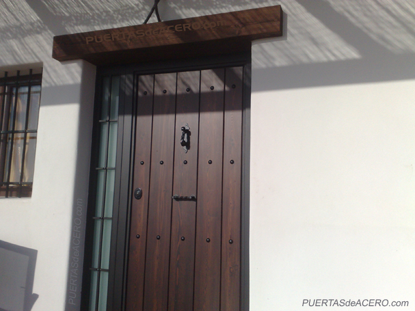 Puerta acorazada rústica mod. Almería