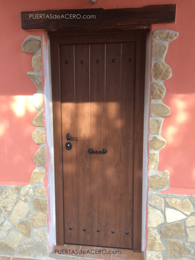 Puertas acorazadas rusticas - Puertas de Acero