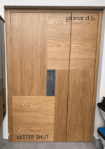 Puerta acorazada Planar de doble batiente